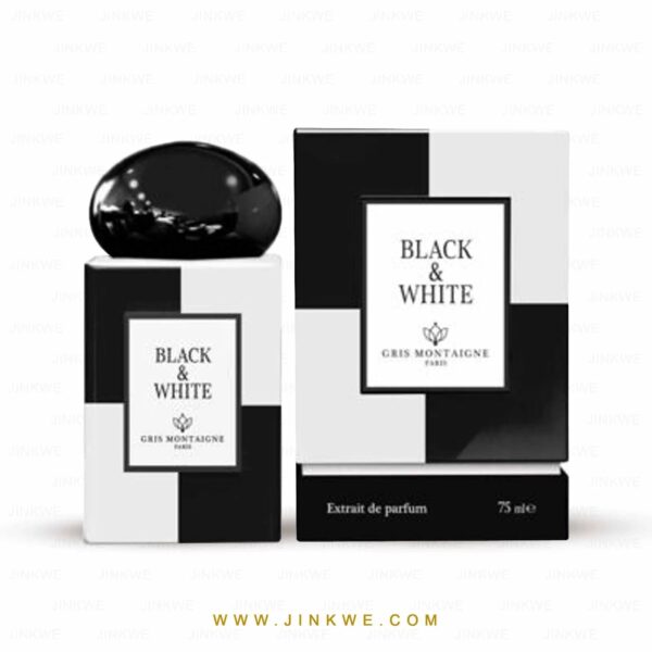Black and white extrait de parfum 75 ml - Gris Montaigne