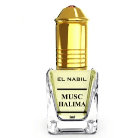 Musc Halima extrait de parfum sans alcool 5 ml - El Nabil